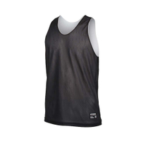 FIRESTAR 男雙面訓練籃球背心-球衣 無袖上衣 運動 吸濕排汗 台灣製 B1707-15 黑白