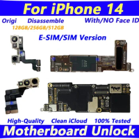 Tested For iPhone 14 Pro/Pro Max Motherboard Unlocked with Face ID Logic Board Free iCloud Mainboard For iphone 14 Full Chips