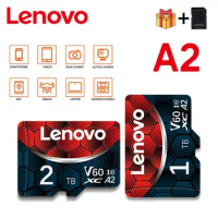 Lenovo Mini SD Card 2TB 1TB High Speed Memory Cards 512GB Class 10 Storage Micro TF/SD Card 256GB TF Flash Card For Phone PC