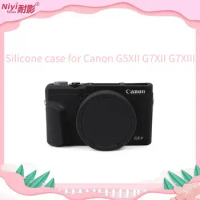 Silicone Case Camera Bag for Canon PowerShot G5X Mark II Canon PowerShot G7X Mark II Canon PowerShot G7X Mark III Camera