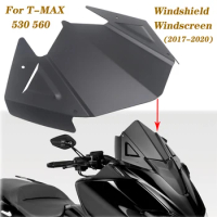 New Motorcycle Windshield Windscreen Cover Aluminum Alloy Wind Shield Deflectore For Yamaha T-MAX 530 560 TMAX T MAX 2017-2020