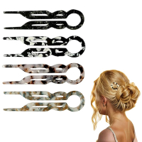 4PCS Hair Pins for WomenFrench Hair PinLialys Hair Pins for Thin Thick Hair2 Unique Patterns (4PCS(A