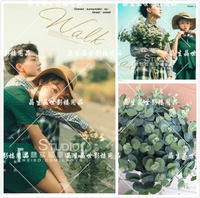 旅拍婚紗影樓攝影拍照道具新娘手捧花結婚新款金錢草仿真韓式花束
