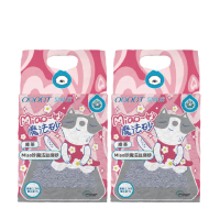 mo獨家【ODOUT 臭味滾】miao妙魔法2.0mm豆腐砂/貓砂7L-2入組(清新綠茶香)