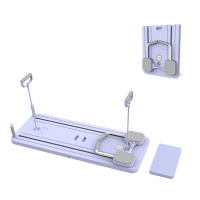 FEIERDUN Multi-Functional Ab Exercise BoardFoldable Home Pilates Reformer With Knee Mat Timer And Re