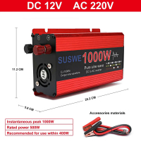 Brand new 3000W Pure Sine Wave Inverter 12v 24v~ 220V 110V 2000W 1000W Converter Power Supply DC AC 