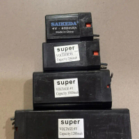 Baterai Aki Kering 4 volt