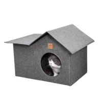 Cat Beds For Indoor Dog Bed Cat Indoor Outdoor House Outdoor Rainproof Dog House Cat House Villa Tent For Small Pets Kittens Cat