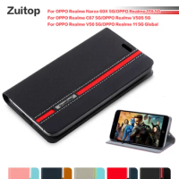 Cowboy PU Phone Bag Case For OPPO Realme Narzo 60X 5G Flip Case For OPPO Realme 11X 5G Case Back Cover