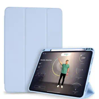 For iPad Pencil Cases Funda iPad Pro 12.9 Case 2021 iPad Pro 11 Case 2020 iPad Air 4 Case Pro 12.9 5th M1 Pro 11 3rd Cover
