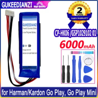 6000mAh CP-HK06 GSP1029102 01 Battery for Harman Kardon Go Play Mini, Go + Play Portable Bluetooth Speaker CP HK06 Battery
