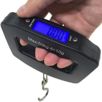 100g/40kg Digital Scale Luggage Scale LCD Display Portable Mini Electronic Pocket Travel Handheld Weight Balance For Baggage