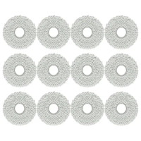 12 Pack Washable Mopping Pads for L10S /L10/ L20 / L30/ X30/ X2 Omni/ T20 Omni/ T10 Omni/ X1 Omni