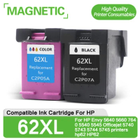 Compatible Ink Cartridges For HP 62 For HP Envy 5640 5660 7640 5540 5545 Officejet 5740 5743 5744 5745 printers hp62 HP62
