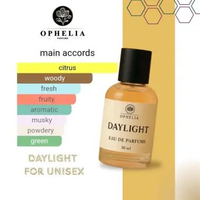 Ophelia Perfume - DAYLIGHT – Parfum Pria Wanita Premium 30ml EDP | Aroma Fresh Floral Citrus Wangi S