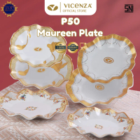 Vicenza Piring Saji Maureen P50 Bahan Porselen Premium