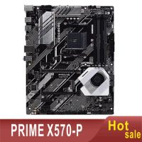 PRIME X570-P Motherboard 128GB M.2 AM4 DDR4 ATX X570 Mainboard 100% Tested Fully Work