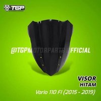 VISOR WINDSHIELD NEW CB150R LED K15 920 VARIASI ASLI TGP HITAM