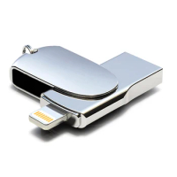 Novel Lightning USB Flash Drive 256GB 128GB Pendrive Memory Stick For iPhone USB Flash Pen Drives U Stick For iPad iPod