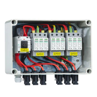 solar dc combiner box 3 input output hot sale for Pv safety