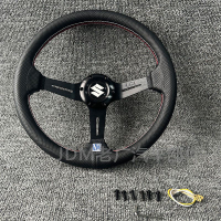 免運公司貨 汽車方向盤 北斗星 14寸經典真皮改裝快拆方向盤雨燕 吉姆尼 浪迪 奧拓 鈴木 可開發票/快速出貨
