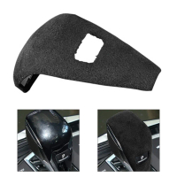Vỏ núm cần số da lộn đen cho BMW F44, F40, M235i, GC (2020–2023)