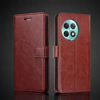 Card Holder Cover Case for Oneplus ACE 2 Pro 6.74" Pu Leather Flip Cover Retro Wallet Case 1+ ACE2 Pro Business Fundas Coque