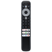 Use for unusual TCL smart TV voice remote control TCL Android TV QLED 4K UHD with 6 shortcut buttons Netflix, Qiy Netflix,FPT play Prime Video, YouTube, guard, TCL Channel Media
