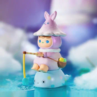 Pop Mart Pucky What Are The Elves Series Blind Box Mystery Box Toys Doll Cute Anime Figure Desktop Ornaments Collection Gift