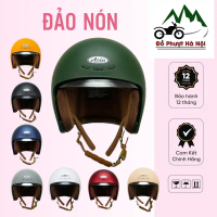 ( ASIA ) Nón bảo hiểm Asia MT08K chính hãnġ với kính âm cho mô tô xe máy