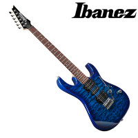 『IBANEZ』GIO 全新系列入門款電吉他 GRX70QA Transparent Blue Burst / 公司貨保固