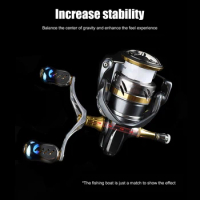 Spinning Reel Stand Balance for Shimano Universal Fishing Spinning Reel Stand Handle 48mm Wheel Modified Balance