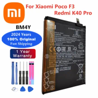 2024 Years New Original Battery For Xiaomi Redmi K40 Pro K40Pro Poco F3 GT BM4Y Phone Batteries Bateria Fast Shipping + Tools