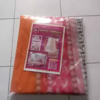 LC - Kelambu Kotak Gantung Jumbo 200x200 Motif Bunga SB Tebal | Kelambu Tempel Anti Nyamuk Elegan | 