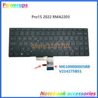 New Original Laptop US Backlight Keyboard For MI/Xiaomi Redmibook Pro 15 2022 DX2203 MK100000005BB V214275BS1