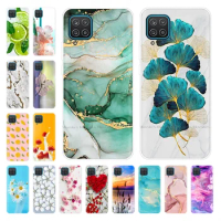 Case For Samsung A12 GalaxyA12 Patterned Full Protection Soft Clear Silicone Cartoon Cover For Samsung Galaxy A12 A12 A 12 Funda