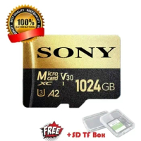 TOP SONY Ultra Micro SD Card SD/TF Flash Memory Card 128GB 256GB 512GB 1024GB Micro For MicroSD Dropshipping For Phone Mecard 10