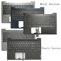 New Backlit FR/US/Russian/Spanish Keyboard For Lenovo Ideapad 5 15IIL05 5 15ARE05 5 15ITL05 15ALC05 Palmrest Upper Cover Case