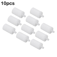10Pcs Fuel Filter For Husqvarna Chainsaw 50 51 55 61 268 272 XP 345 350 351 353 High Quality White Solid Plastic Fuel Filters