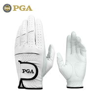 美國PGA 高爾夫手套 男士真皮手套 左右手 小羊皮+超纖皮 超透氣 科凌旗艦店