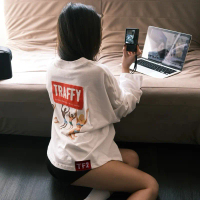 Áo Thun Tay Dài TRAFFY GTA 5 Stargirl/ Starboy Form Regular Cotton 2 Chiều Unisex