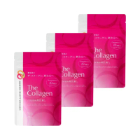 【SHISEIDO 資生堂】頂級The Collagen膠原蛋白錠10種成分X3(126粒/包)