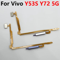 For Vivo Y53s 5G / Y72 5G Fingerprint Reader Touch ID Sensor Return Key Home Button Flex Cable