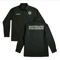 PIDS baju Kemeja kerja LENGAN PANJANG workshirt MAINTENANCE ENGINEERING bordir komputer