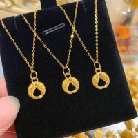 new arrival 999 real gold fish pendants 24k pure gold fishes charms