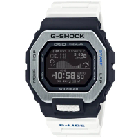 【CASIO 卡西歐】G-SHOCK 藍芽連線衝浪運動錶(GBX-100-7)