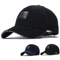 Topi Baseball New York Hat Cap Casual Sports Distro Fashion Pria Wanita Baret Biru Tua Topi Asbhoel 