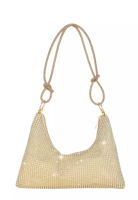XAFITI Fashionable imitation rhinestone party armpit bag