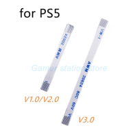 10pcs For Playstation 5 for PS5 V1.0/2.0/3.0 Controller 6pin Power Switch On/Off Flex ibbon Cable Repair Accessories