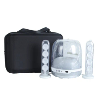 for Harman Kardon SoundSticks 4 Speaker Organizer Storage Case Protection Accessories Black